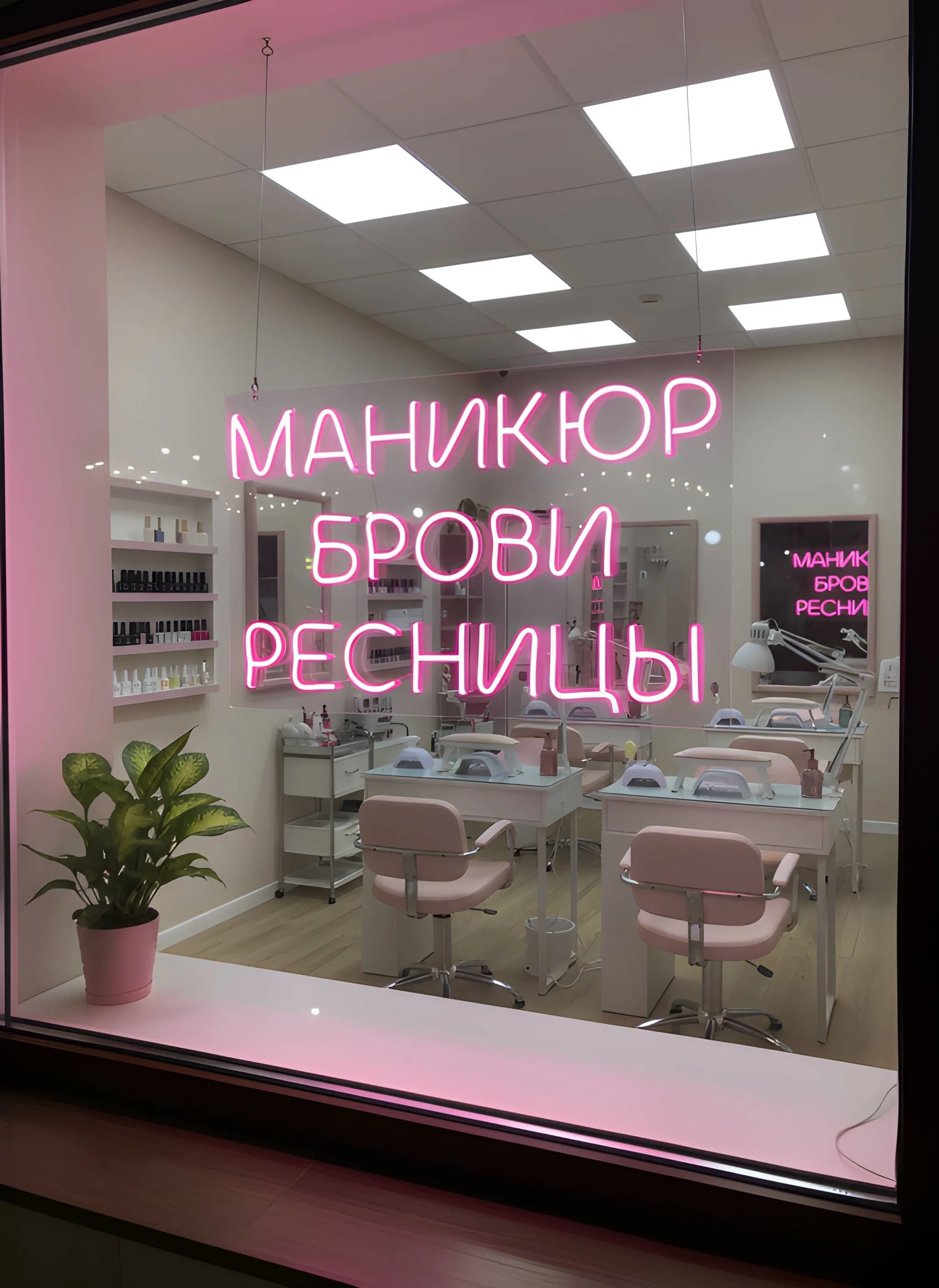 Маникюр брови ресницы фото 2
