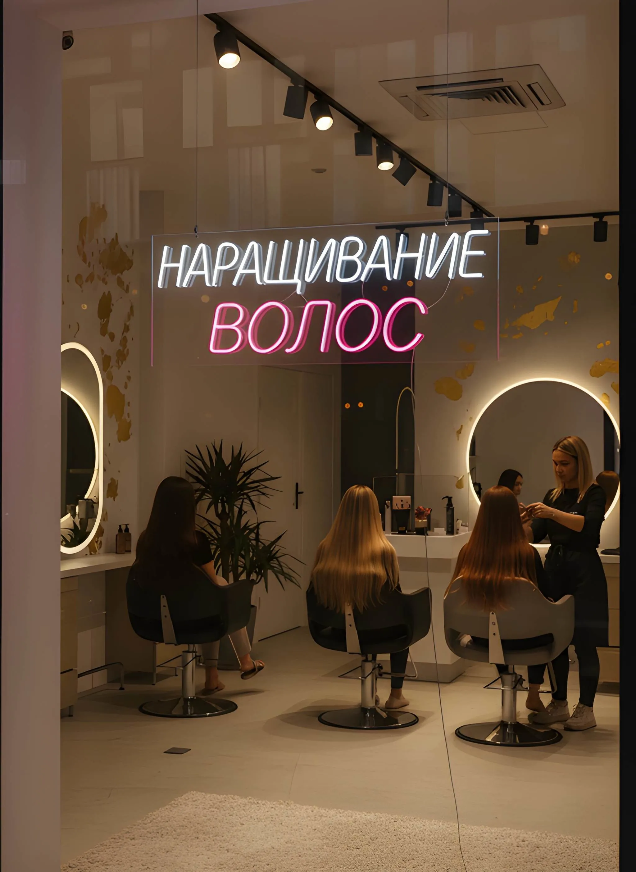 Наращивание волос фото 2